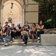Thrive@Rice student leaders pose for a group photo