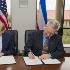 Rice signs MOU with Costa Rica
