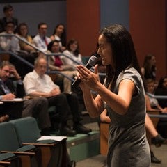 Paulsen wins top prize at Graduate Student 90-Second Thesis Competition