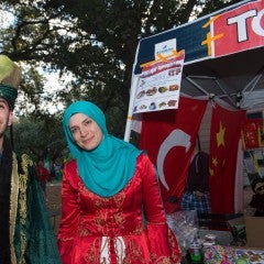 Rice celebrates international culture