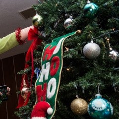 Getting into the holiday spirit