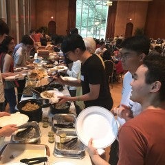 International Friends at Rice potluck welcomes grad students from across the globe