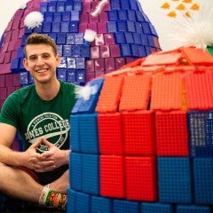 Recycled art: Students combat plastic waste by creating ‘coral reef’