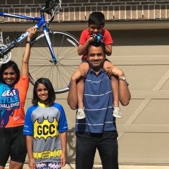 No experience, no problem for Rice grad student turned top fundraising cyclist