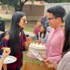 Hard-working grad students get their just desserts