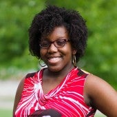 Daziyah Sullivan, Rice University doctoral student and graduate student ambassador