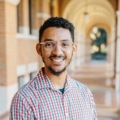 Graduate student ambassador and Ph.D. student Marquise Bell