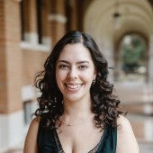 Fernanda Morales, Ph.D. student and graduate student ambassador at Rice University