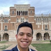 Max Paxtian, Rice University Graduate Student Ambassador