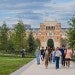 Students on Rice Campus