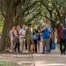 Postdocs take a tour of the Rice campus