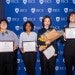 Four graduate students honored at the University Awards for graduate teaching