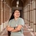 Katie Garcia poses at Rice University