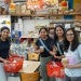 Rice grad students in a Mahatma Gandhi District store