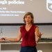 Jen Heemstra talks to Rice postdocs about leadership in the lab